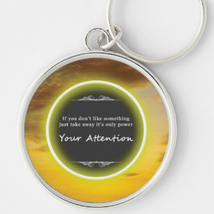 Inspirational Summer Key Ring