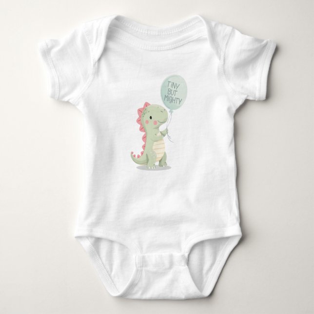 Inspirational T-Rex for Kids and Babies Baby Bodysuit (Front)