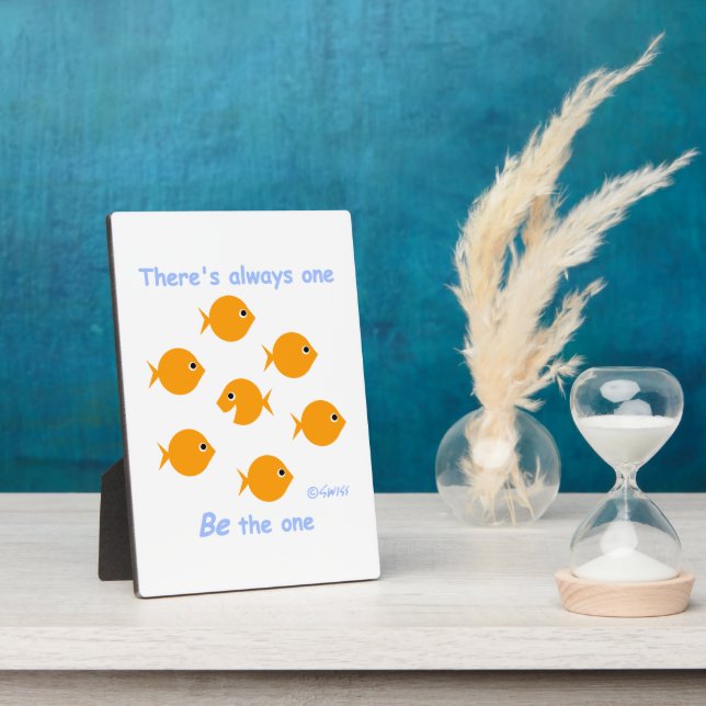 Inspirational Teacher Motto or Saying Classroom Plaque (Side)