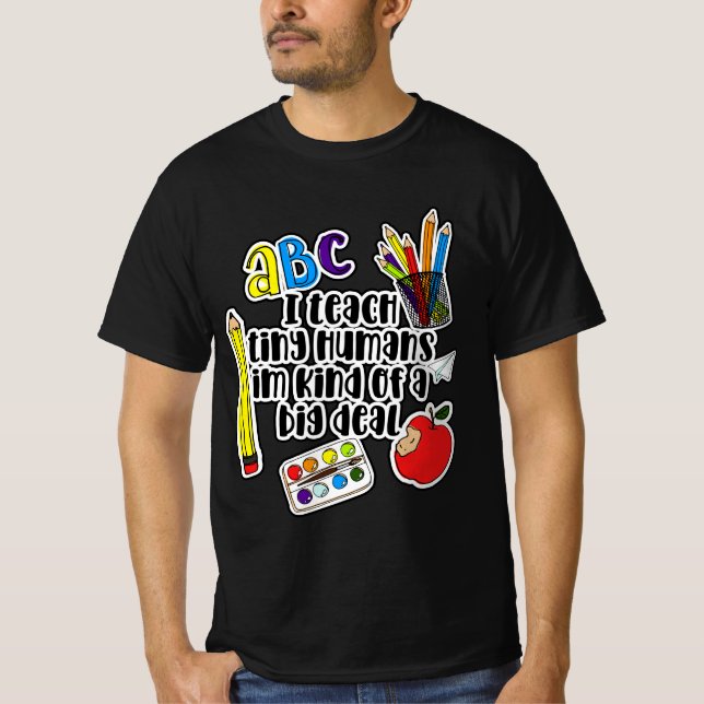 Inspirational Teacher Shirts, Teach Love Inspire T-Shirt (Front)