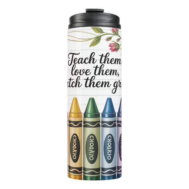 Inspirational Teacher Tumbler (Front)
