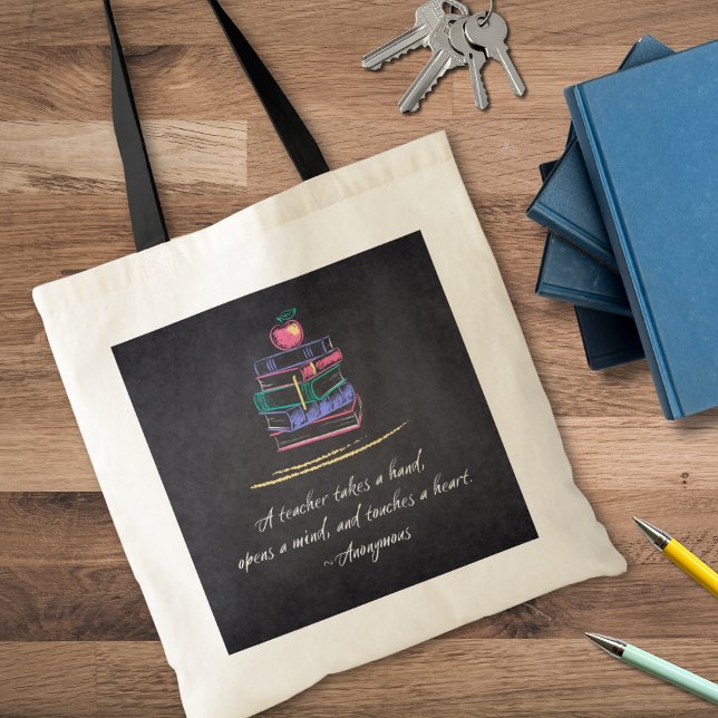 Inspirational Teacher's Tote Bag (Creator Uploaded)
