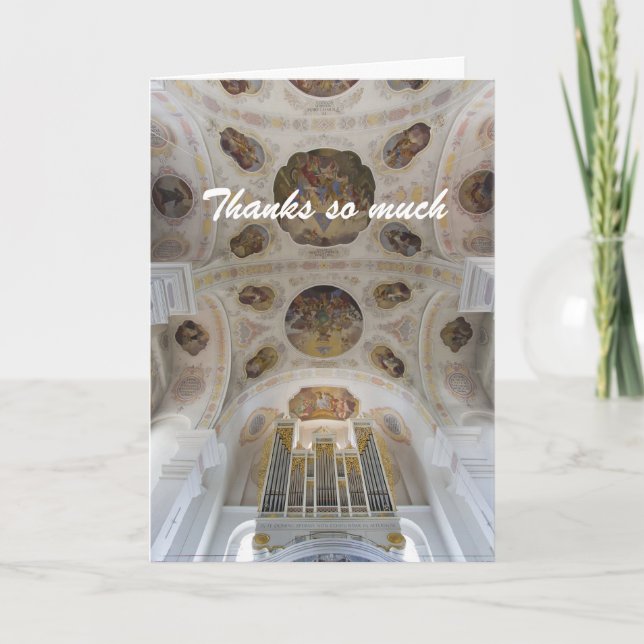Inspirational thank you card (Front)