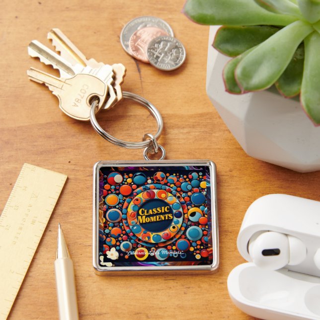 "Inspirational Timeless Moments" Key Ring (Desk)