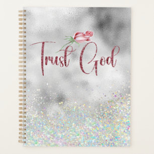 Inspirational Trust God Quote Planner