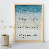 Inspirational Turquoise Blue Ocean Surf Waves