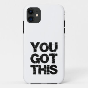 Inspirational Typography Quote Black White Case-Mate iPhone Case