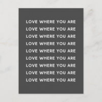Inspirational Uplifting Word Typography Black