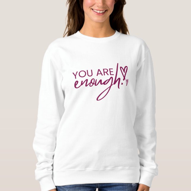 Inspirational Wear for Your Unique Journey Sweatshirt (Front)