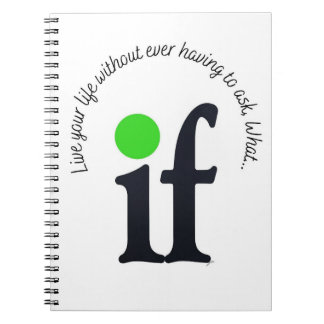 Inspirational 'What if' Notepad Notebook