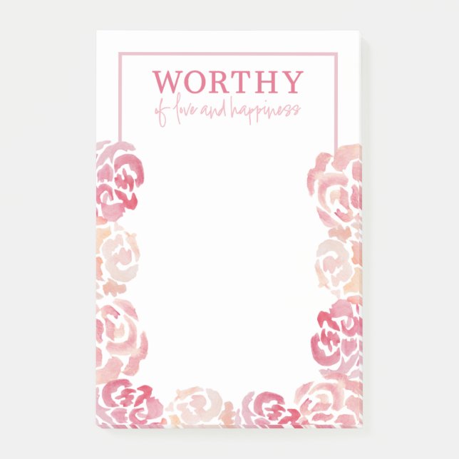 Inspirational Women Empowerment Post-It® Notes (Front)