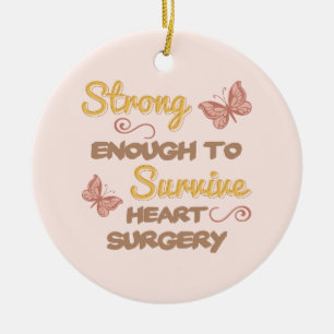 Inspirational Women’s Heart Surgery Ceramic Tree Decoration