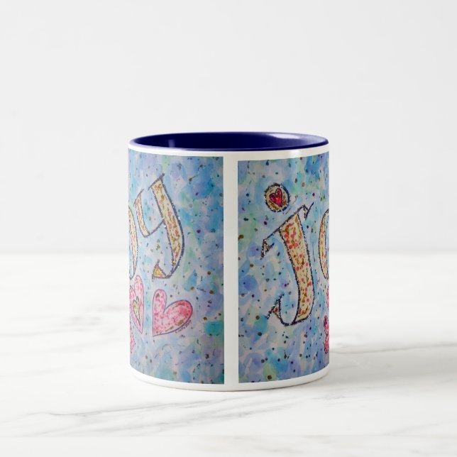 Inspirational Word "Joy" Mug (Center)