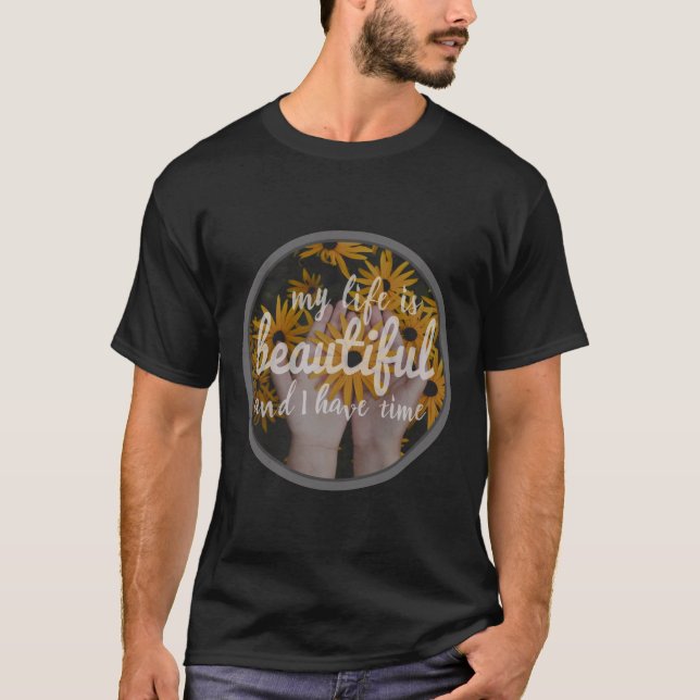 inspirational words about self improvement T-Shirt (Front)