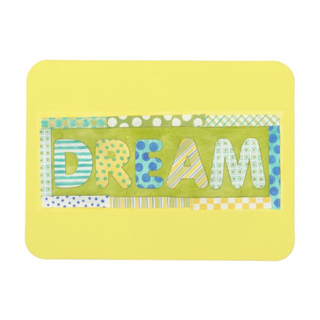 Inspirational Words by Megan Meagher | Dream Magnet (Horizontal)