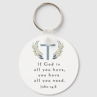 Inspirational Words Keychain