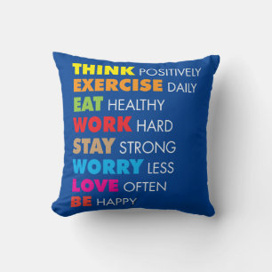Inspirational Words - Motivational Cushion