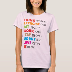 Inspirational Words - Motivational T-Shirt