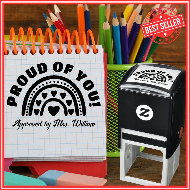 Inspirational Words of Encouragement Teacher Self-inking Stamp (Creator Uploaded)