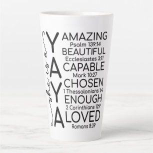 Inspirational Yaya Latte Mug