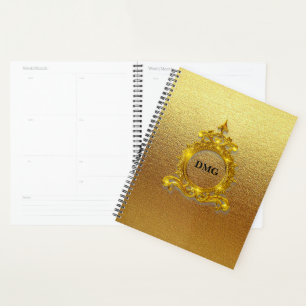 "Inspire brilliance with our Gold Professional Planner