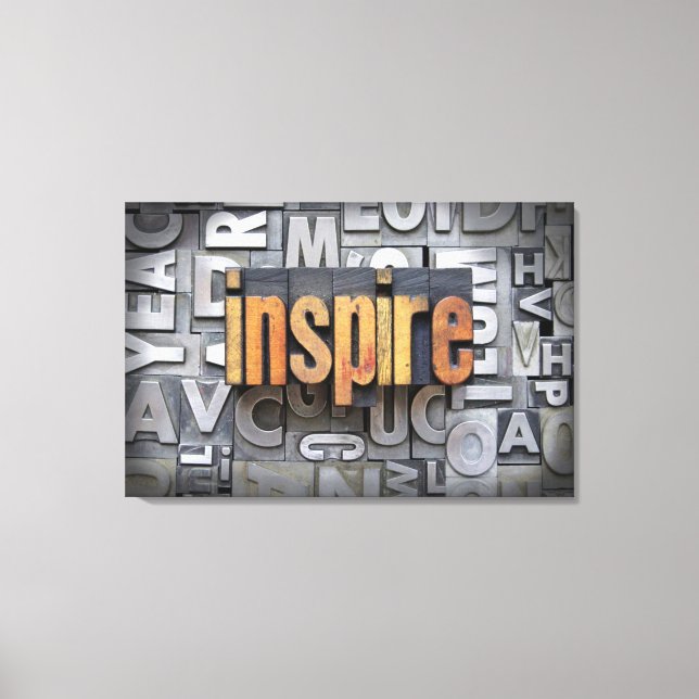 Inspire Canvas Print (Front)
