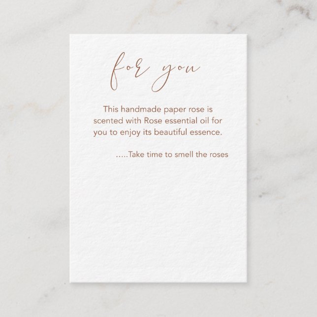 inspire  card rose (Front)