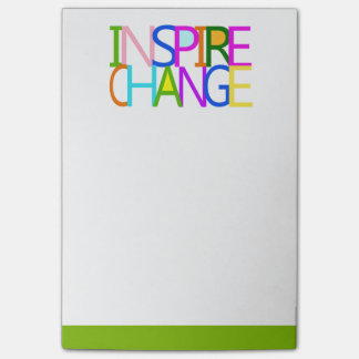 INSPIRE CHANGE POST-IT NOTES