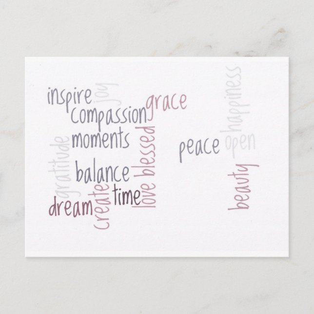 Inspire Compassion Postcard (Front)