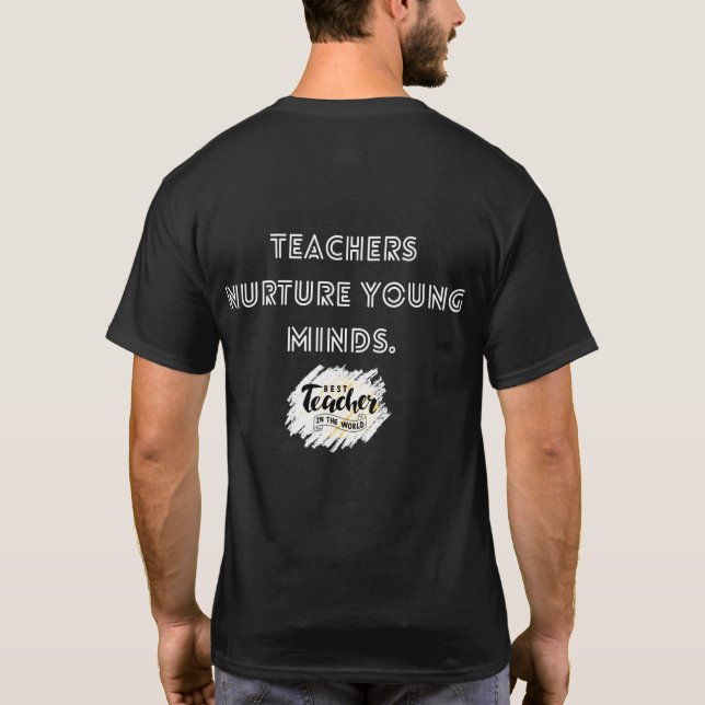  Inspire, Educate, Repeat  T-Shirt (Back)