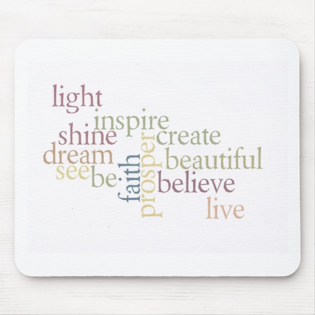 Inspire Faith Mouse Pad (Front)