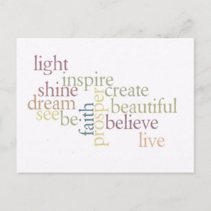 Inspire Faith Postcard