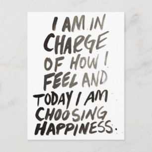 inspire happiness positive popular life postcard