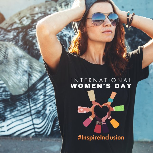 Inspire Inclusion International Women's Day T-Shirt (Creator Uploaded)
