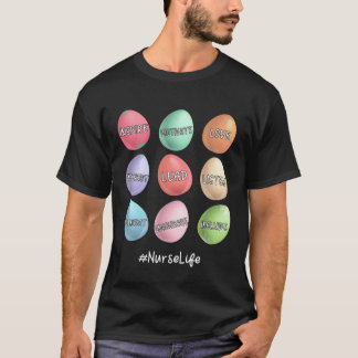 Inspire Love Lead Nurse Life Christians Eggs East T-Shirt