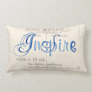 Inspire Lumbar Throw Pillow