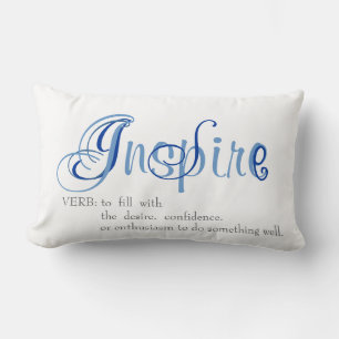 Inspire Lumbar Throw Pillow