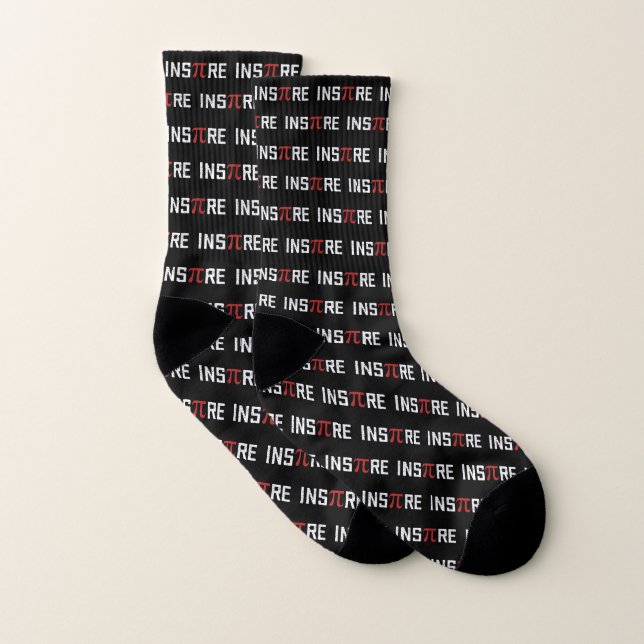 InsPire Pi day | Happy Pi day Math Socks (Pair)