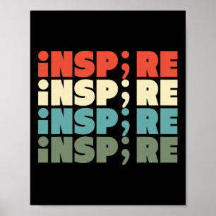 Inspire Semicolon Suicide Awareness Project2 Poster