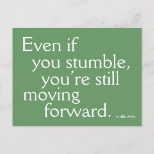 Inspire Success -  Motivational Postcard - Forward