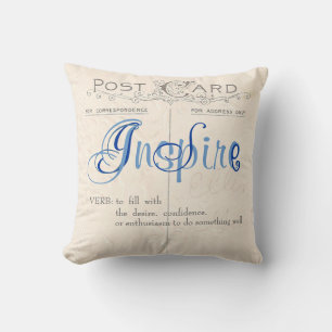Inspire Throw Pillow