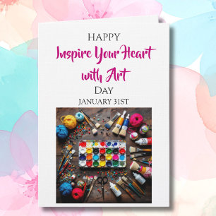 Inspire Your Heart with Art January 31st Card