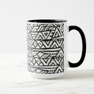 Inspired Artsy Tribal Pattern Mug