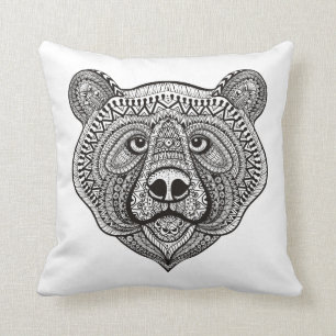 Inspired Bear Face Cushion