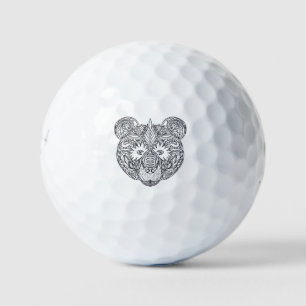 Inspired Bear Golf Balls