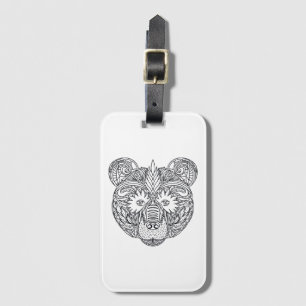 Inspired Bear Luggage Tag