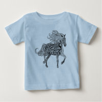 Inspired Black Horse