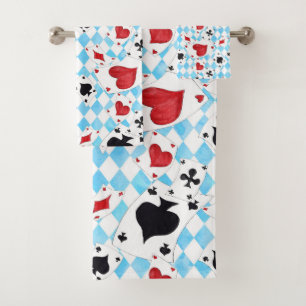 Inspired By Alice In Wonderland Towel Set