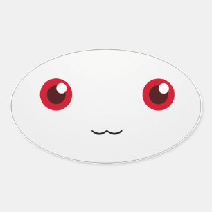 Inspired by Kyubey Oval Sticker
