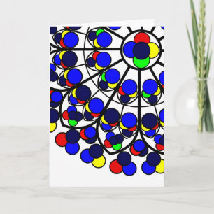 Inspired by South Rose Window, Notre-Dame de Paris Card
